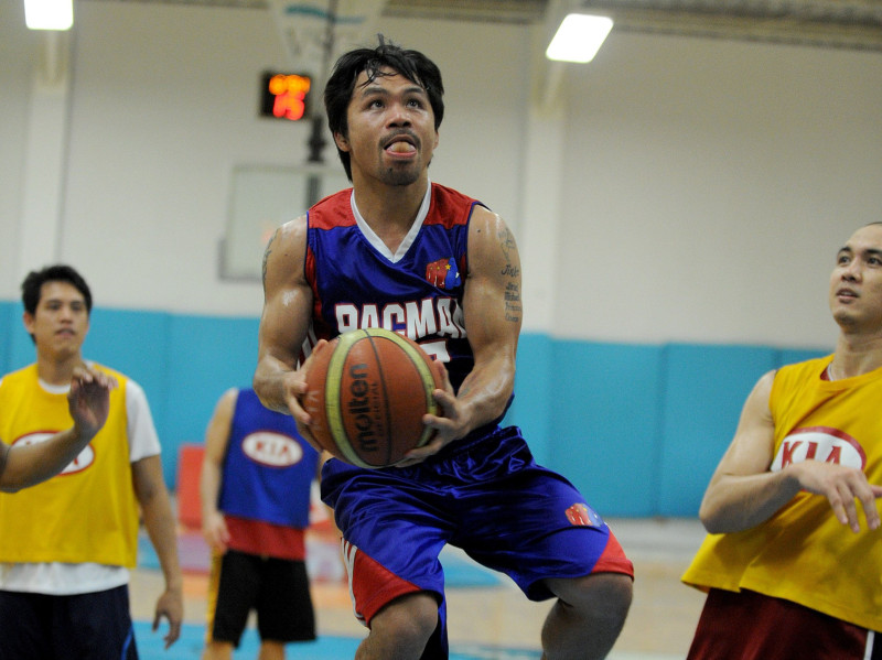 Boksa leģenda Pakjao kļūst par spēlējošo treneri Filipīnu basketbola līgā