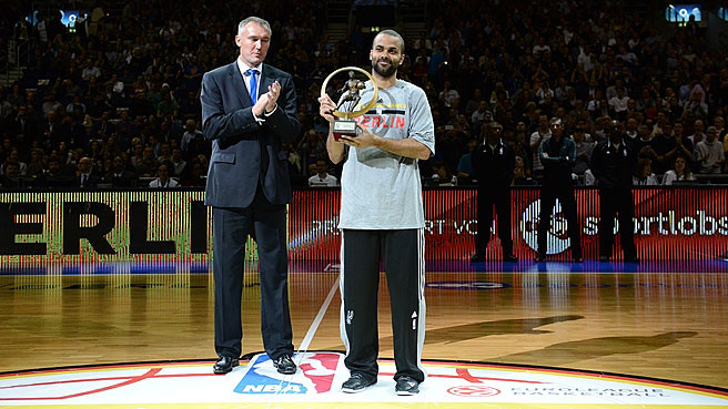 Pārkers otro gadu pēc kārtas atzīts par Eiropas labāko basketbolistu