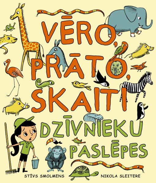 Jauna grāmata “Vēro, prāto skaiti. Dzīvnieku paslēpes” vērīgiem lasītājiem