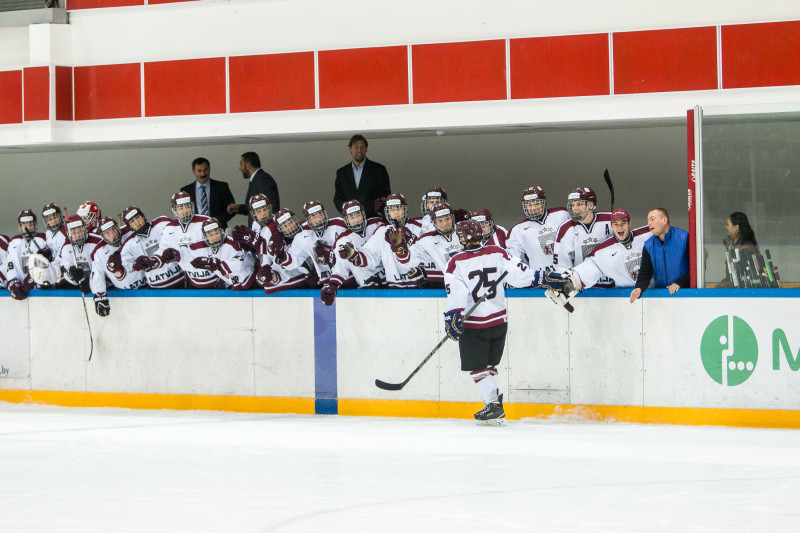Latvijas U-17 hokeja izlase pārbaudes turnīrā uzveic baltkrievus