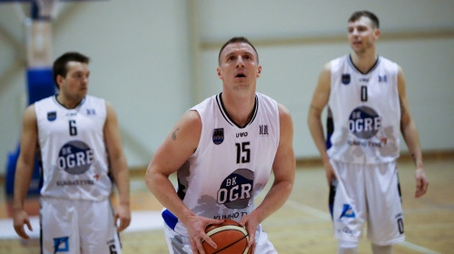 "Ogres" veterāns Hlebovickis liek punktu basketbolista karjerai