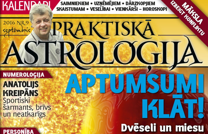 Praktiskā Astroloģija septembrī pārskata vasaras ražu