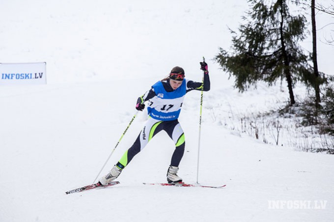 Slēpotājai P.Eidukai divas 2.vietas U18 grupā FIS sacensībās Zviedrijā