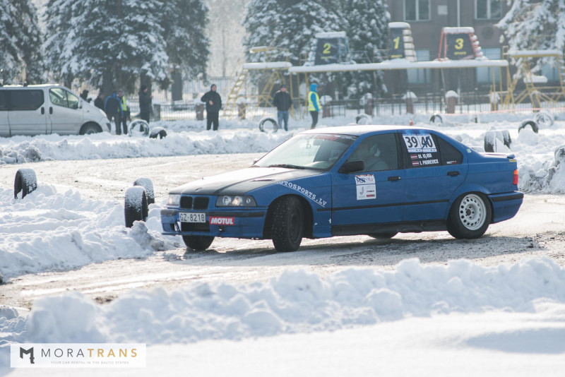 Nedēļas nogalē startēs Rīgas ziemas kauss autosprintā