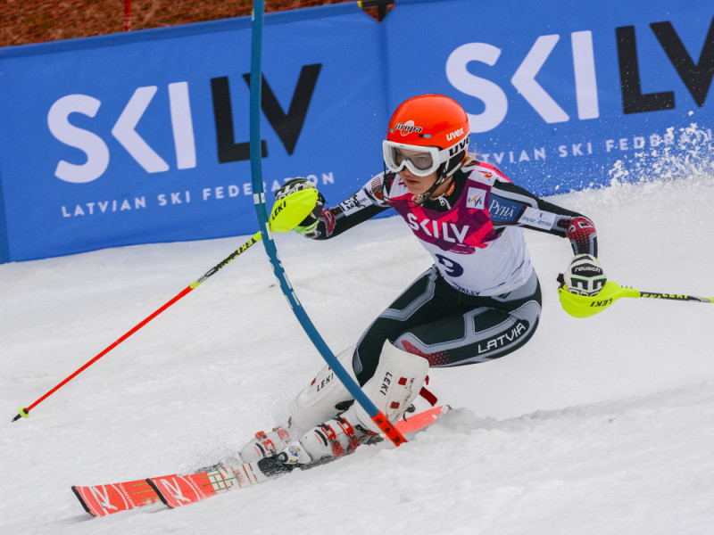 Žaks un Žanete Gedras uzvar Latvijas kausā FIS slalomā
