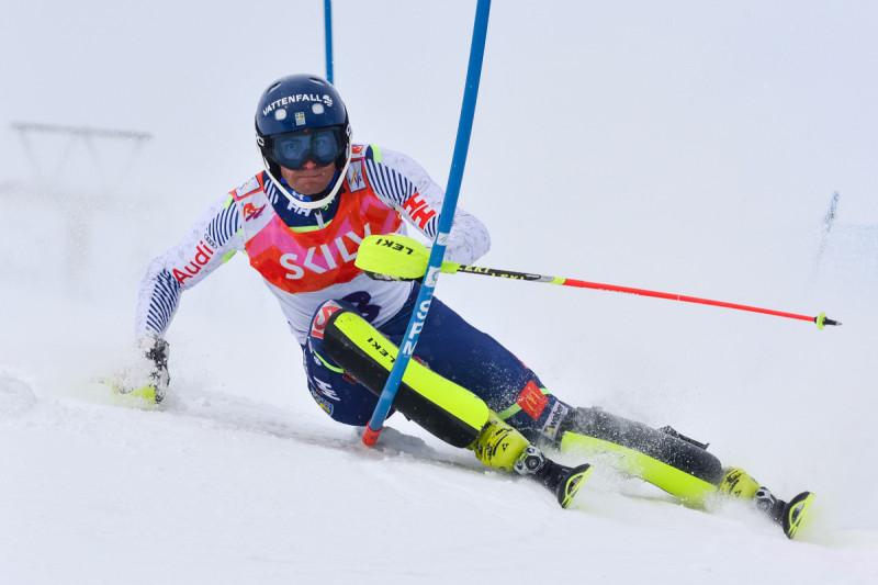 BK 3.posmā un FIS slalomā Somijā rekordskaits dalībnieku un valstu (video)