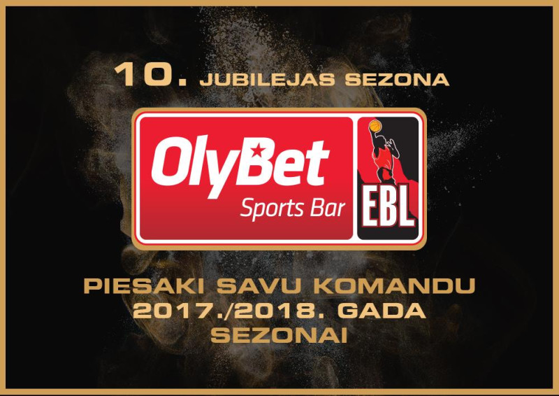 "Olybet" Entuziastu basketbola līga šosezon aizvadīs jubilejas 10.sezonu