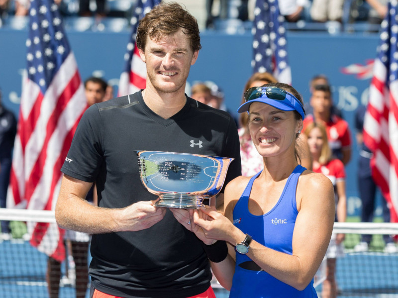 Hingisa un Marejs Vimbldonas trofejai pievieno "US Open" titulu