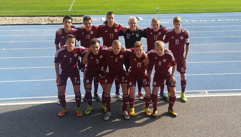 Latvijas U16 izlase pārbaudes spēlē sagrauj Igauniju