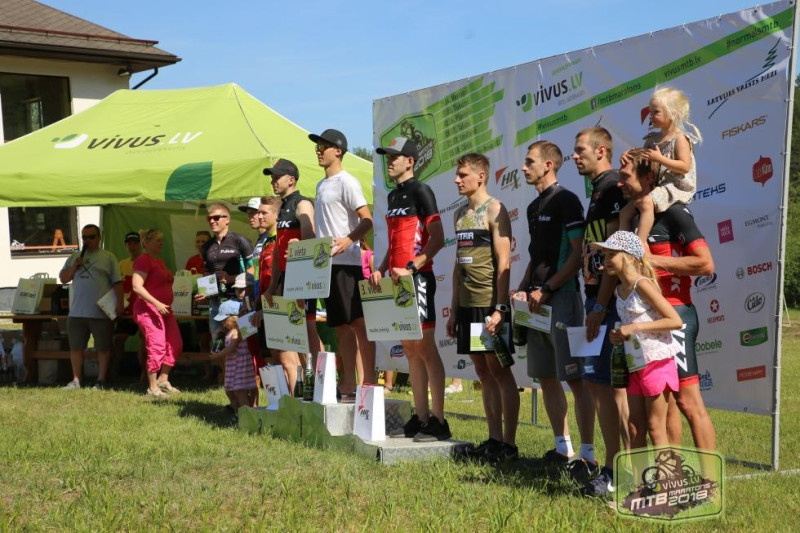 “Pulsaar” un “ZZK” cīņas “Vivus.lv MTB maratona” 2.posmā Tukumā