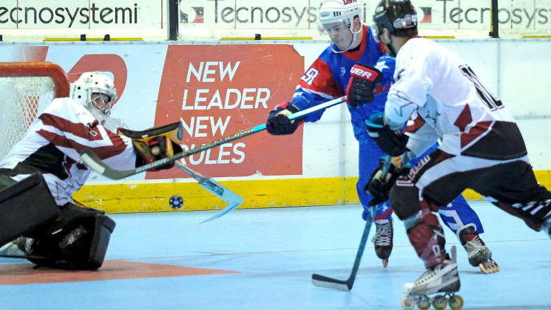 Rollerhokeja izlase gūst 14. vietu pasaules čempionātā