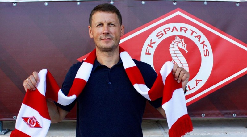 Jūrmalas "Spartakam" jau desmitais ārzemju treneris