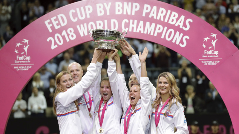Čehijai sestais "Fed Cup" tituls astoņos gados