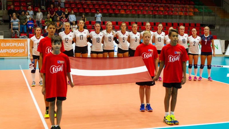 Nākamvasar Eiropas līgā debitēs arī Latvijas sieviešu volejbola izlase
