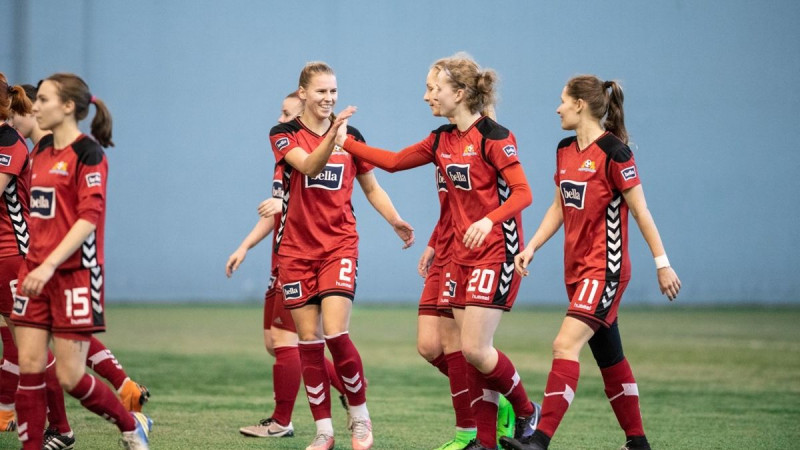 "Rīgas Futbola skola" pārliecinoši sāk jauno Baltijas līgas sezonu