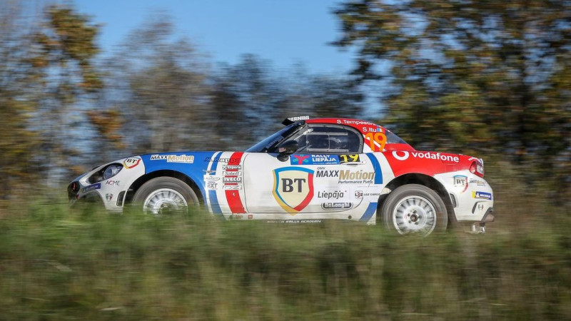 ''Abarth Rally Cup'' dalībnieki ERČ čempionātā cīnīsies par iespaidīgām naudas balvām
