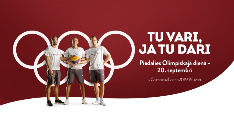 "Olimpiskā diena" pulcēs rekordlielu dalībnieku skaitu visā Latvijā