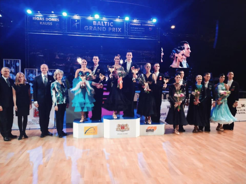 Latvijas pāriem uzvaras “Baltic Grand Prix’’ pasaules reitinga turnīros