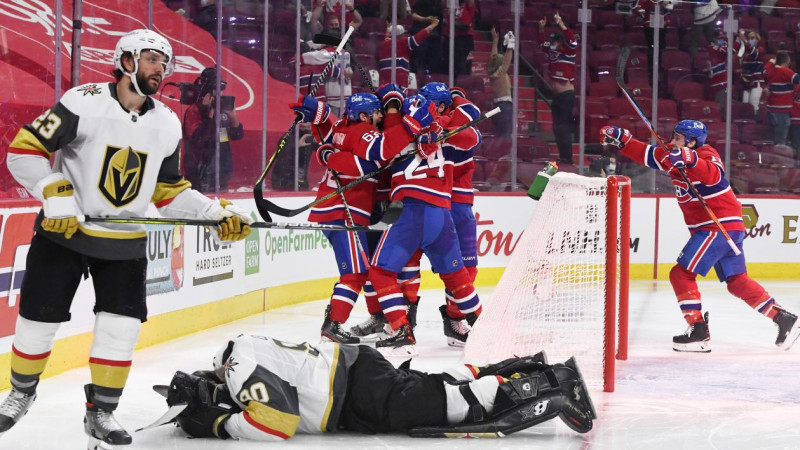 "Canadiens" pagarinājumā izslēdz Vegasu, 35. reizi iekļūstot Stenlija kausa finālā