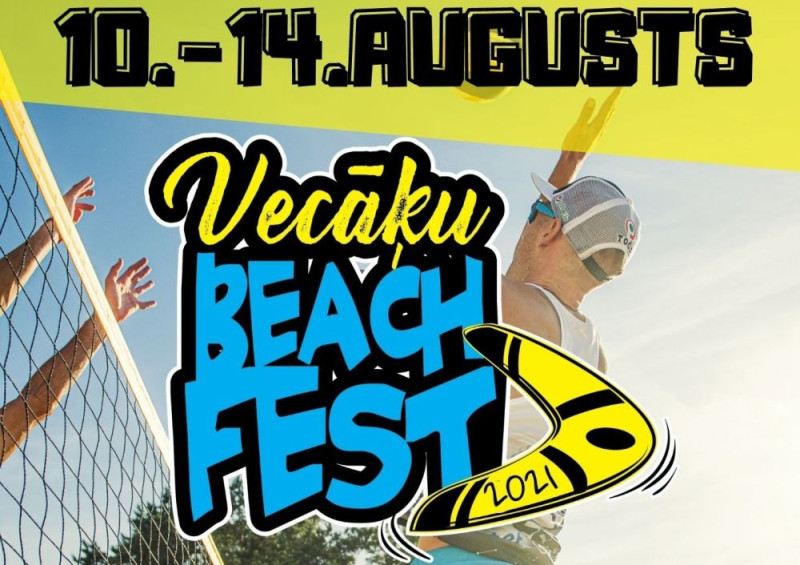 Vecāķu “Beach Fest” šogad norisināsies no 10. – 14. augustam
