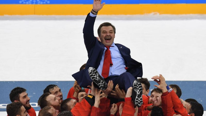 Znaroks kļuvis par Krievijas izlases galveno treneri un vedīs komandu uz olimpiskajām spēlēm