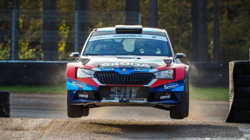 Minirallijā "Latvija" startēs arī viena no vadošajām WRC2 ekipāžām