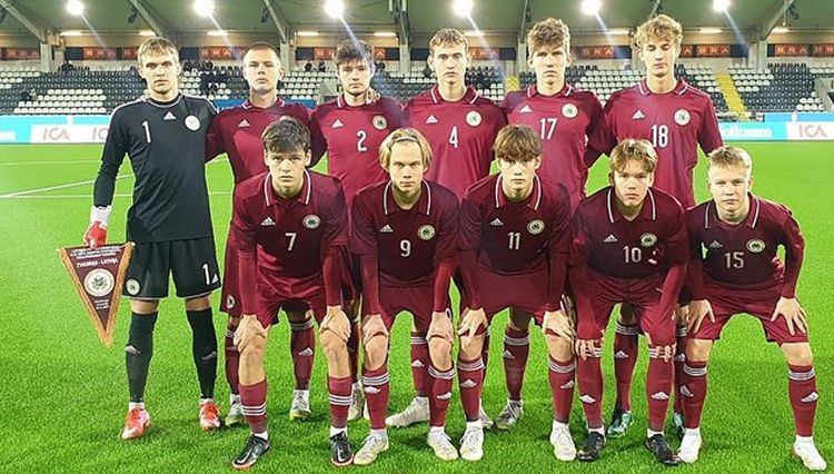 Latvijas U17 izlase atspēlējas no 0:2 pret Zviedriju un iekļūst Elites kārtā