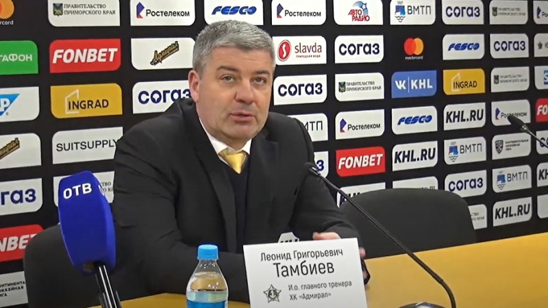 Tambijevs: "Gribētos, lai viss notiek ātrāk, taču KHL līmenis ir ļoti augsts"