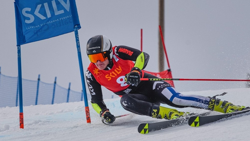 Baltijas kausa 5.posmu kalnu slēpošanā Somijā ar FIS milzu slalomu iesākuši juniori un pieaugušie