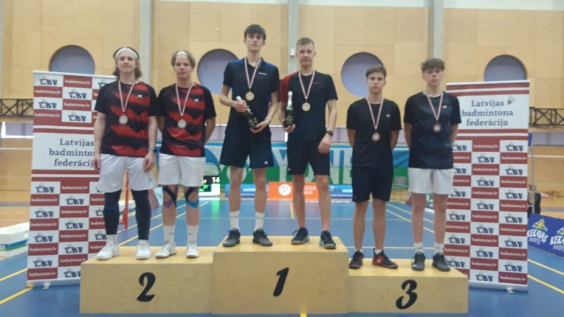 Noslēdzies Latvijas čempionāts jauniešiem un junioriem U13,U17,U21 badmintonā