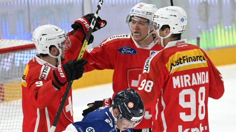 Šveices hokejisti Eirotūres posmu iesāk ar Somijas pārspēšanu