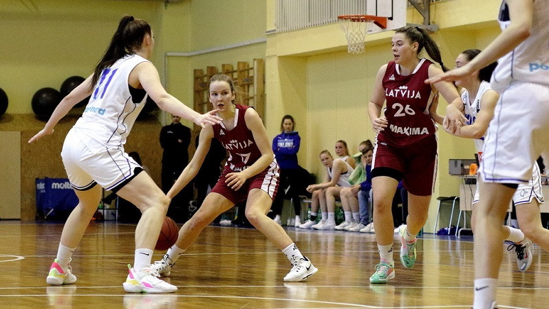 Baranovska un Tomašicka divatā samet 26 punktus, Latvijas U18 izlase zaudē Francijai