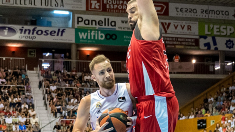 ''Real'' ACB sezonu sāk ar nosargātu uzvaru pār Marku Gazolu un Žironu