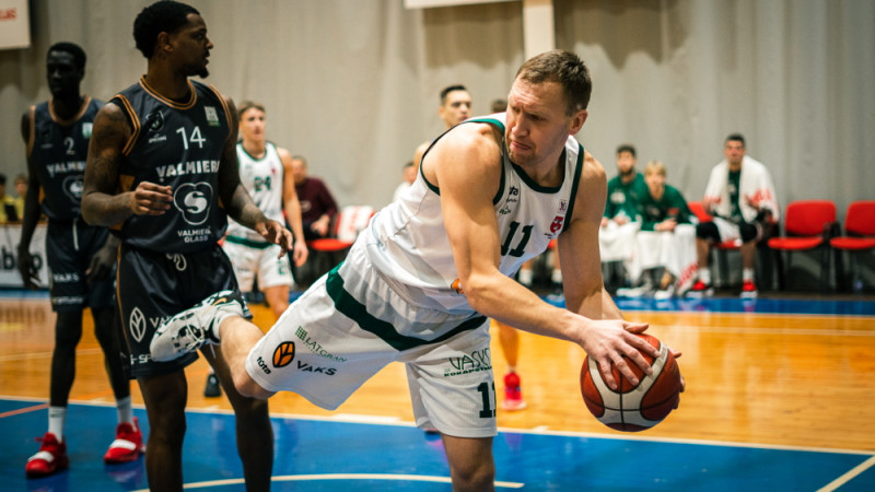 "Gulbenes Buki" dominē pār "Valmieru" principiālajā Vidzemes basketbola cīņā