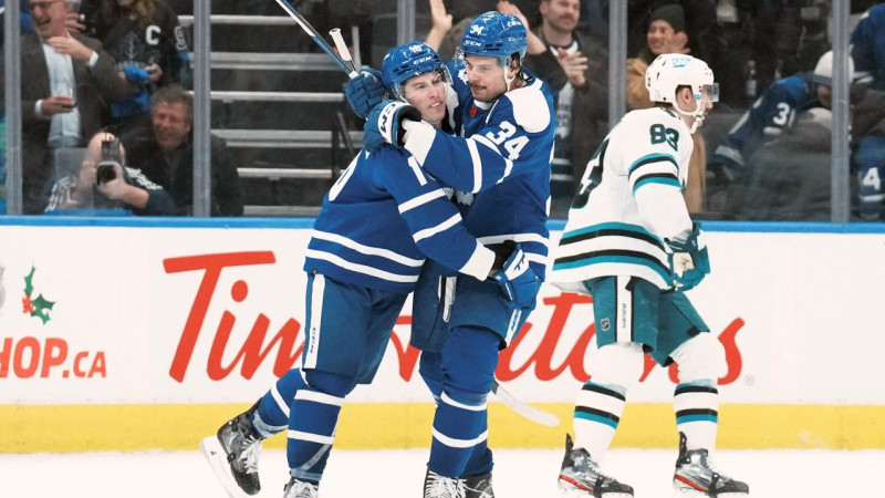 Mārneram 18 spēļu punktu sērija, "Maple Leafs" piecu panākumu virkne