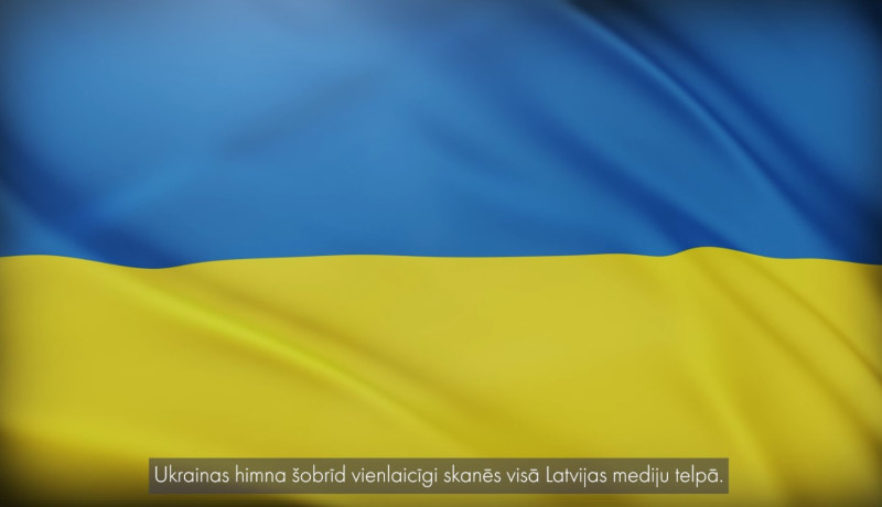 Latvijas mediji vienojas kopīgā akcijā Ukrainas kara gadadienā