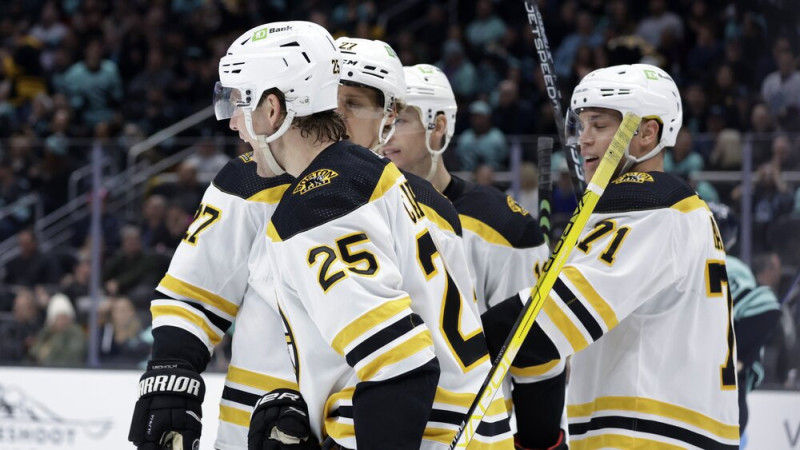 ''Capitals'' sestā neveiksme pēc kārtas, ''Bruins'' izrauj uzvaru Sietlā