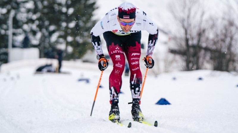 Vīgantam Pasaules kausa distanču slēpošanā posmā 65. vieta sprintā
