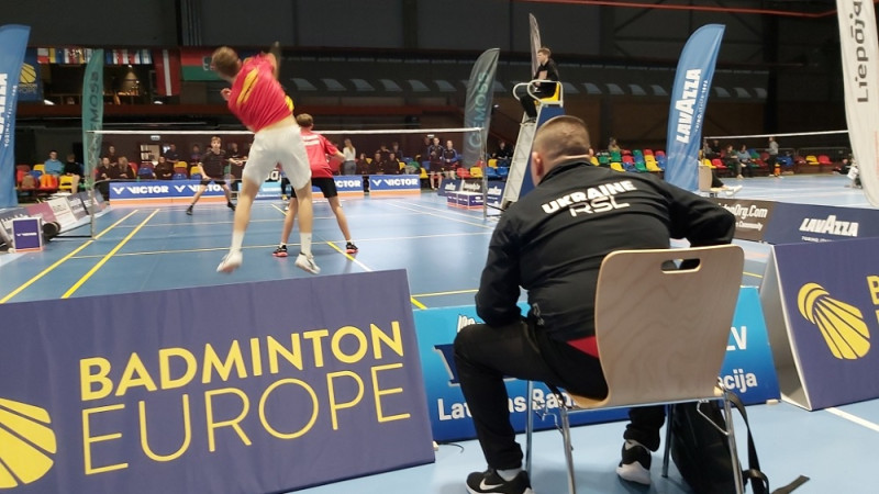 Ukraiņu badmintonisti arī šogad triumfē Eiropas badmintona U17 reitinga turnīrā Latvijā