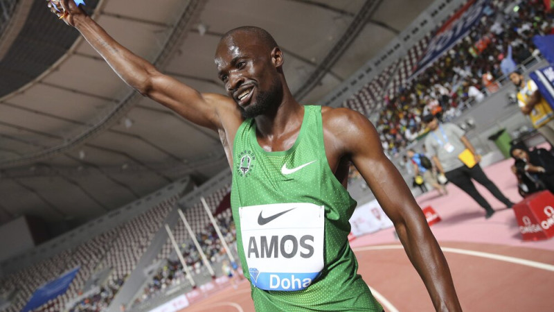 Par dopinga lietošanu uz trim gadiem diskvalificēts OS vicečempions 800 metros Amoss