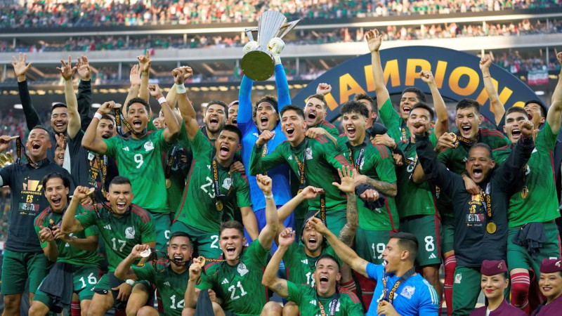 Zelta kausa titulētākā valstsvienība Meksika atgūst trofeju