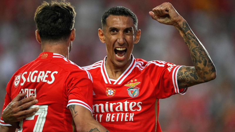 Di Marijam divi vārti divās dienās, "Benfica" izcīna kausu, "Riga" pretiniecei divas uzvaras