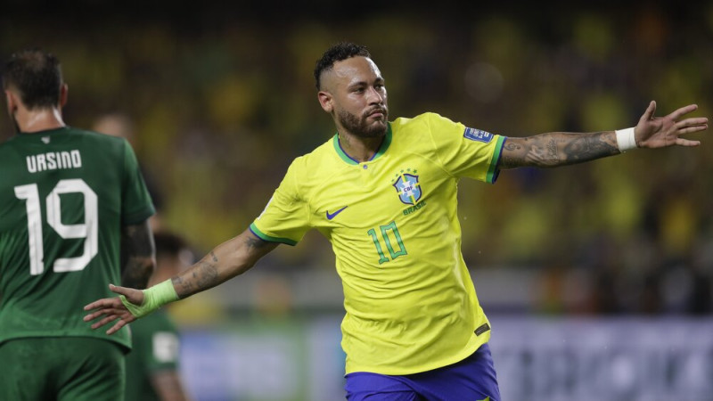 Savainotais Neimārs nevarēs palīdzēt Brazīlijai jūnijā gaidāmajā "Copa America"
