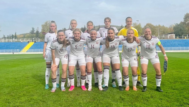 Latvijas U19 sieviešu izlase kvalifikācijā piekāpjas Horvātijai