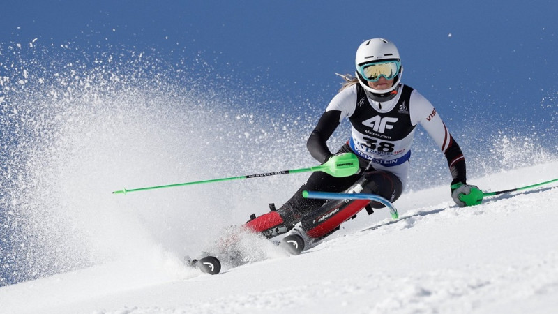Ģērmane pirmo reizi Pasaules kausa posmos kvalificējas otrajam braucienam slalomā