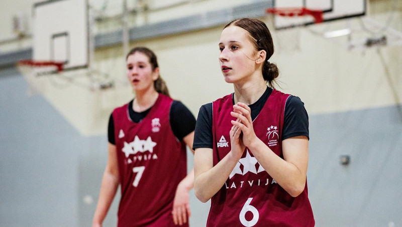 Bediķe un Sirmā ar uzvaru debitē Latvijas U16 izlasē