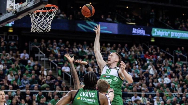 Šmitam 9+3, ''Rytas'' uzdāvina ''Žalgiris'' uzvaru derbijā, Strautiņam A sērijā 13+7