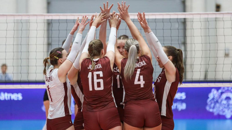 Kaprioti nosauc Latvijas sieviešu volejbola izlases 19 kandidātes