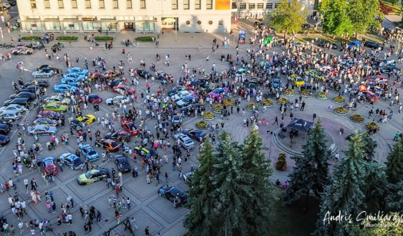 Drifta festivālā Daugavpilī uz starta 139 dalībnieki