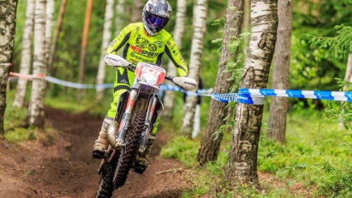 Baltijas čempionātā enduro Paikusē EGP klasē uzvar Sabulis